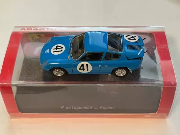 Spark Abarth Simca 1300 N 41 Le Mans 1962 R.de Lageneste J.rolland 1:43 S1305