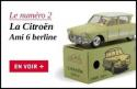 SOLID 1001141 MINIATURE CITROEN AMI 6 SEDAN GREEN 1961 1/43