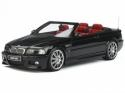 BMW e46 M3 convertible 2004 black Jet black resin model car OT380 Otto 1:18