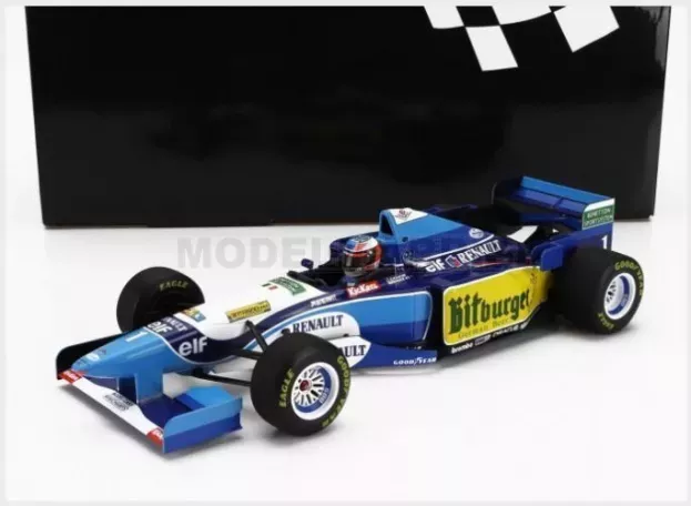 Minichamps Benetton F1 B195 Team Mild Seven Renault N 1 World Champion Winner Pacific Gp 1995 Michael Schumacher 1:18 510953301