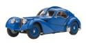 AUTOart 1/43 Bugatti Type 57SC Atlantic 1938 Blue / Wire Spoke Wheel 50947