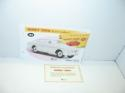 1 Card + Cert. Dinky Toys Atlas Repro Ref 184, Volvo 122 S