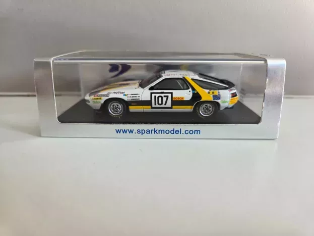 Spark Porsche 928s Coupe Team Raymond Boutinaud N 107 24h Le Mans 1984 R.boutinud P.renault G.guinand 1:43 S3408
