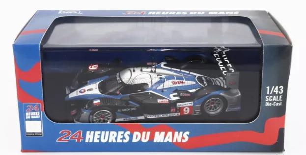 IXO Models Peugeot 908 Hdi Fap 5.5l Turbo V12 Team Peugeot Sport Total N 9 Winner 24h Le Mans 2009 David Brabham Marc Gene Alexander Wurz 1:43 LM2009