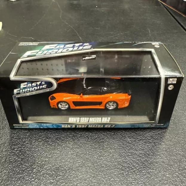 Greenlight Mazda Han's Rx-7 Coupe 1997 Fast & Furious Iii Tokyo Drift 2006 1:43 86212