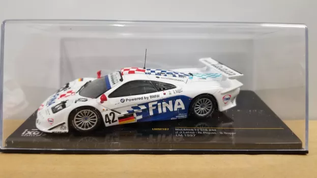 IXO Models Mclaren F 1 Gtr N 42 Le Mans 1997 J.j.lehto N.piquet S.soper 1:43 LMM107