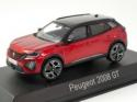 Norev Peugeot 2008 GT elixir red 2024 1/43 472873