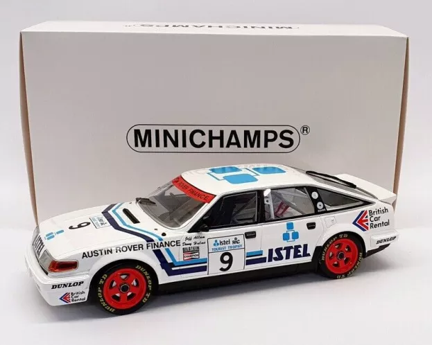 Minichamps Rover Vitesse 3.5 V8 Team Istel N 9 Winner Tourist Trophy Silverstone 1986 J.allam D.hulme 1:18 107861309