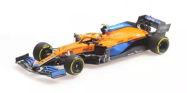 Minichamps Mclaren F1 Mcl35l Team Mclaren N 4 French Gp 2021 Lando Norris 1:43 537214304
