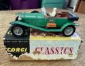Vtg Corgi Classics 1927 BENTLEY #9001 w/ Box Le Mans