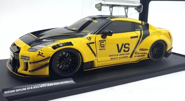 Solido Nissan Gt-r r35 Liberty Walk Body Kit 2.0 Coupe 2022 1:18 1805809