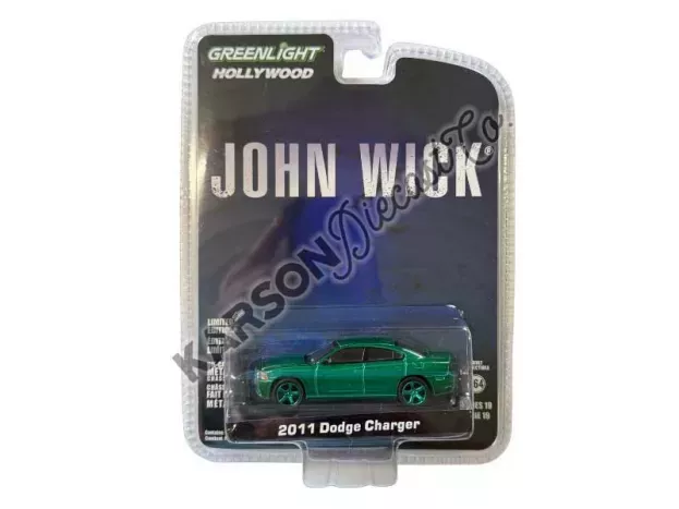 Greenlight Dodge Charger 2011 John Wick Movie I 1:64 44790E