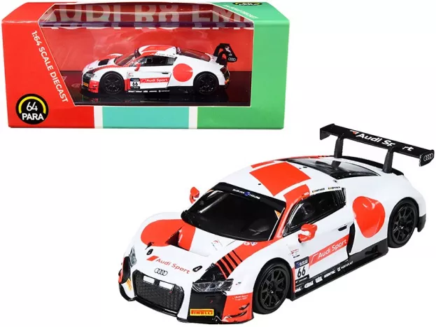 Paragon Audi R8 Lms Team Audi Sport Wrt N 66 4th 10h Suzuka 2018 C.mies D.vanthoor F.vervisch 1:64 PA-55262