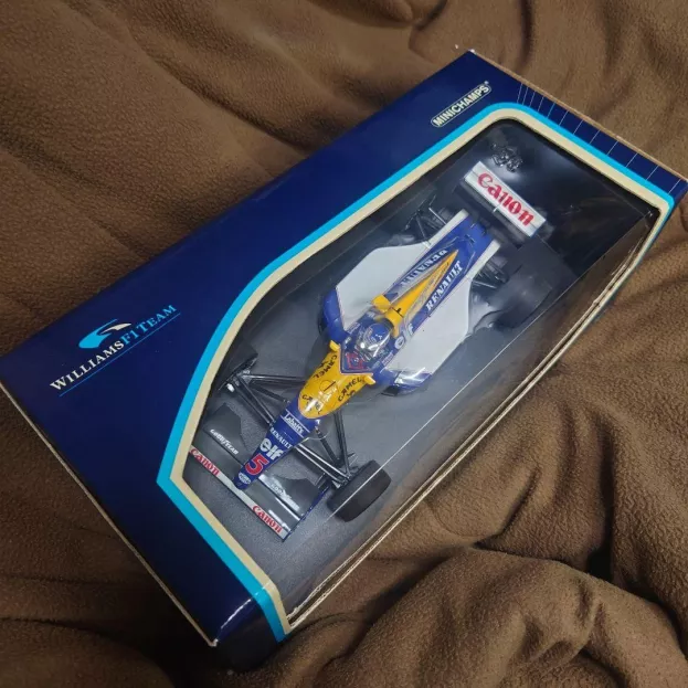 Minichamps Renault F1 Renault Fw14 N 5 Season 1991 N.mansell Con Dettaglio Motore 1:18 100910005