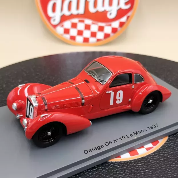 Spark Delage D6 N 19 Le Mans 1937 1:43 S0602