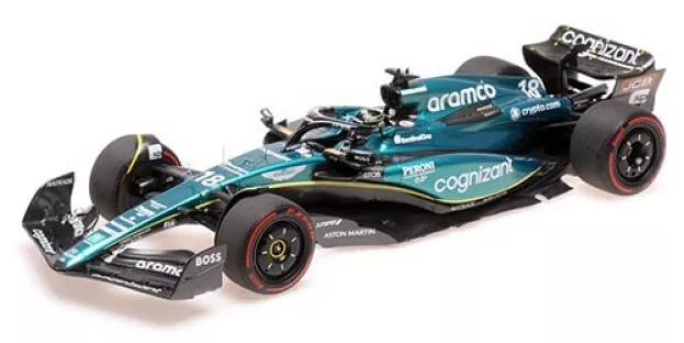Minichamps Aston Martin F1 Amr23 Team Aramco Cognizant N 18 Australian Gp 2023 Lance Stroll 1:18 117230318