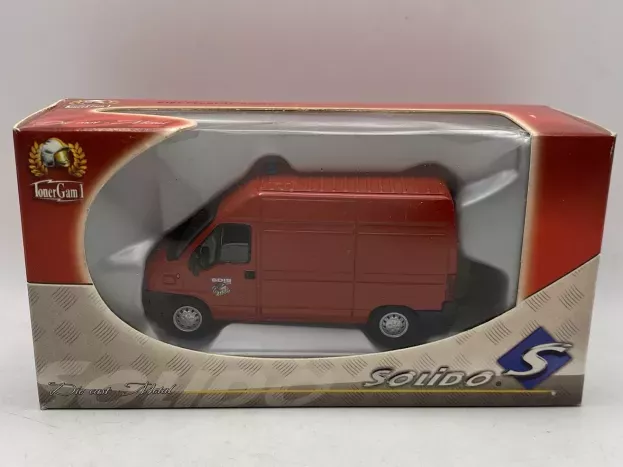 Solido Peugeot Boxer Van Fire Engine 1:50 2191