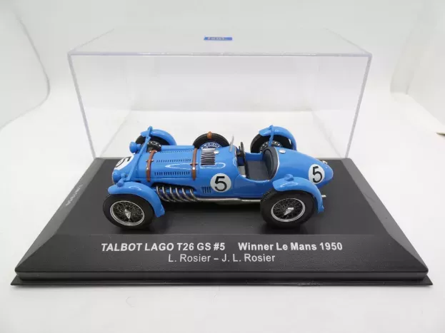 IXO Models Talbot Lago T26gs N 5 Winner Le Mans 1950 L.rosier J.l.rosier 1:43 LM1950