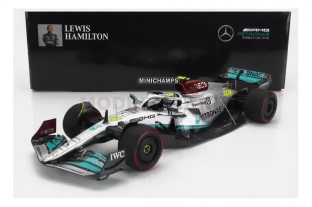 Minichamps Mercedes F1 W13e Team Mercedes-amg Petronas F1 N 44 Spain Gp 2022 Lewis Hamilton 1:18 110220044