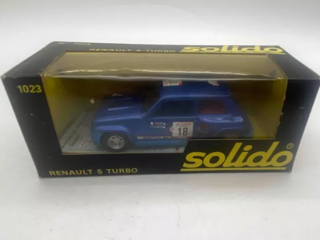 Solido Renault 5 Turbo N 18 Xxiv Tour De Corse 1980 1:43 1023