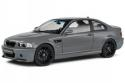 BMW e46 M3 Coupe 2000 grey diecast model car S1806508 Solido 1:18