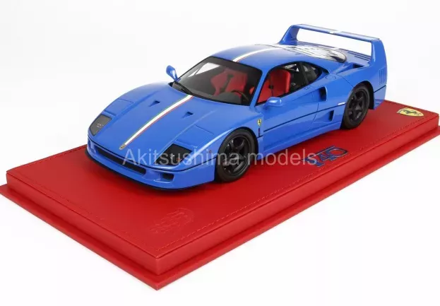BBR Ferrari F40 With Italian Flag Ltd Ed 24 Pcs 1992 1:18 P18151H1