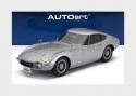 AUTOART 79548 Toyota - 2000GT 1967 - Silver - 1/18