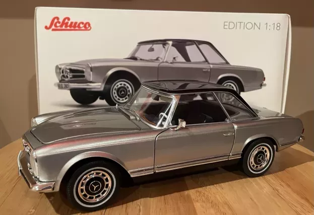 Schuco Mercedes 280sl Pagoda Spider w113 1968 1:18 450037300
