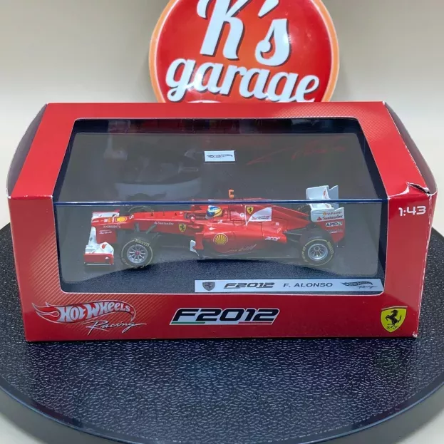 Hot Wheels Ferrari F1 F2012 N 5 Season 2012 Fernando Alonso 1:43 X5522