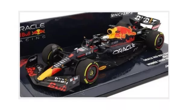 Minichamps Red Bull F1 Rb18 Team Oracle Red Bull Racing N 1 Bahrain Gp World Champion 2022 Max Verstappen 1:43 417220101