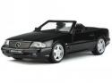 Mercedes R129 SL 73 AMG black resin model car OT958 Otto 1:18