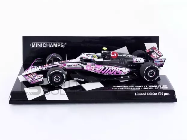 Minichamps Haas F1 Vf-25 Team Moneygram Haas N 87 Japan Gp 2025 Oliver Bearman 1:43 417250387