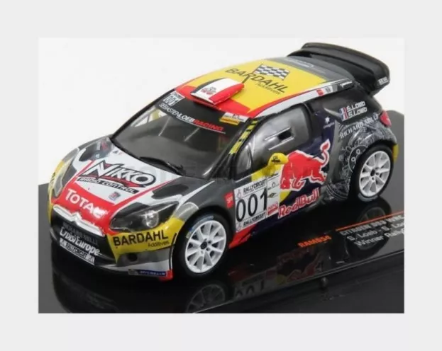 IXO Models Citroen Ds3 Wrc Red Bull N 001 Winner Rally Circuit Paul Ricard 2016 S.loeb S.loeb 1:43 RAM654