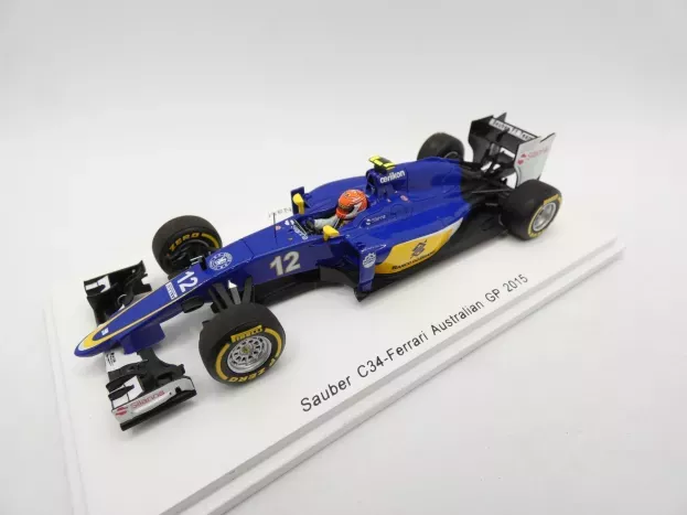Spark Sauber F1 C34-ferrari N 12 Australian Gp 2015 F.nasr 1:43 S4609