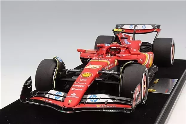 Looksmart Ferrari F1 Sf70h N 5 Winner Australian Gp 2017 Sebastian Vettel Con Vetrina With Showcase 1:18 LS18F107