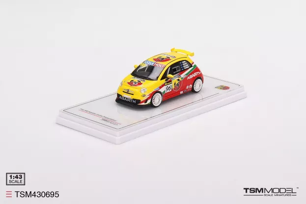 Truescale Fiat 500 Abarth 595 Team Abarth Motortsport N 96 Winner F Class 12h Bathurst 2014 P.gover G.hede M.sinclair L.youlder 1:43 TSM430695
