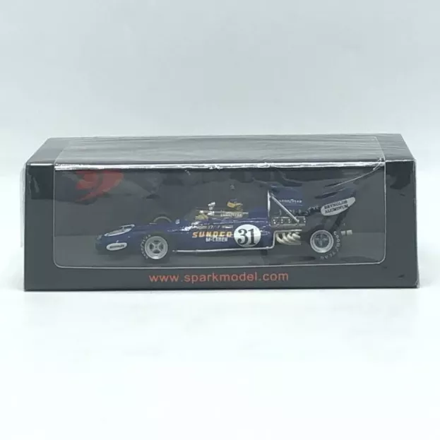 Spark Mclaren F1 M19a N 31 Usa Gp 1971 D.hobbs 1:43 S7142