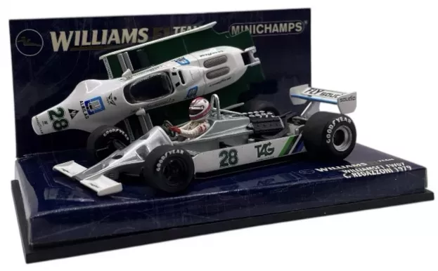 Minichamps Williams F1 Fw07 N 28 Season 1979 C.regazzoni Dettaglio Motore 1:43 430790028