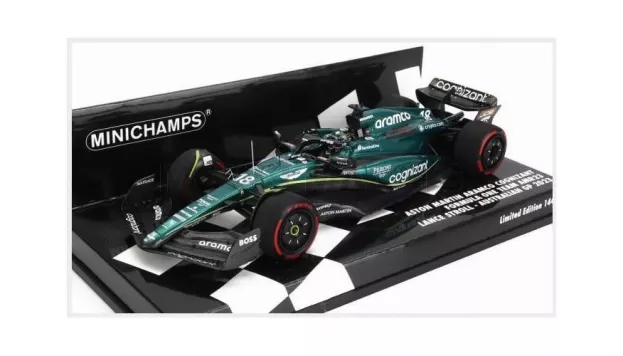Minichamps Aston Martin F1 Amr23 Team Aramco Cognizant N 18 Australian Gp 2023 Lance Stroll 1:43 417230318
