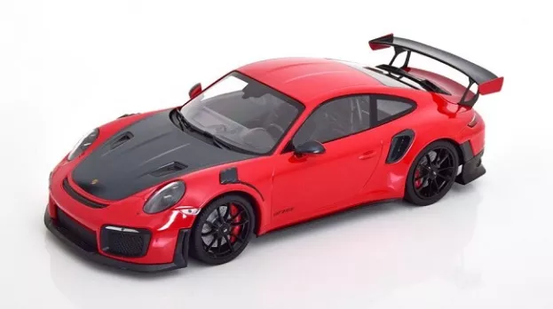 Minichamps Porsche Porsche 911 991-2 Gt2 Rs Coupe 2018 Black Wheels 1:18 155068307