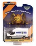 Greenlight Ford Transit Van Lwb High Roof West Palm Beach Florida Police Department Hostage-crisis Negotiation Team 2020 1:64 30261