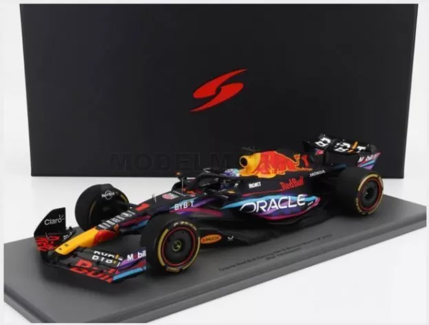Spark Red Bull F1 Rb19 Team Oracle Red Bull Racing N 1 World Champion Winner Miami Gp 2023 Max Verstappen 1:18 18S895