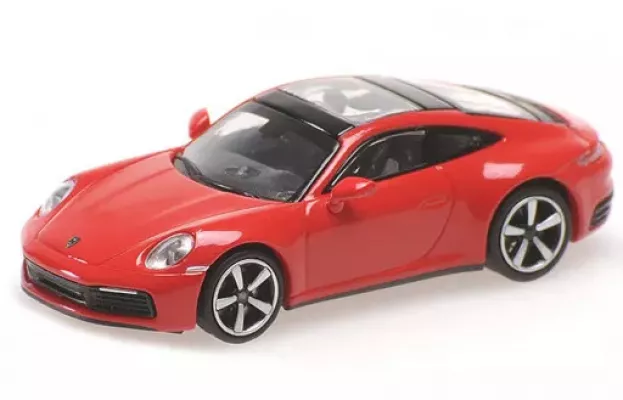 Minichamps Porsche 911 992 Carrera 4s Coupe 2019 1:87 870068320