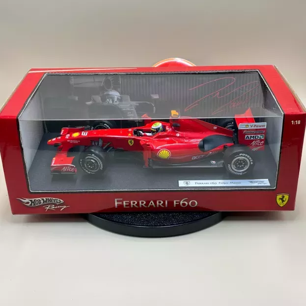 Hot Wheels Ferrari F1 F60 N 3 Season 2009 F.massa 1:18 P9966