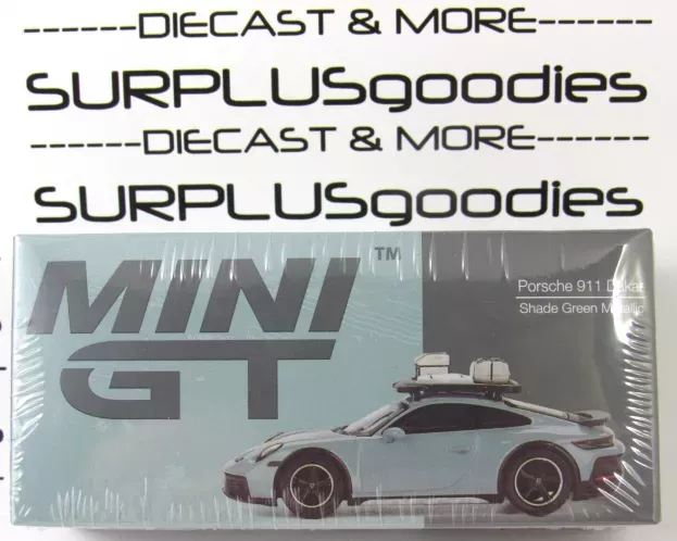 Mini GT Porsche 911 992 Dakar 3.0 Coupe With Pack Roof Accessories 2023 1:64 MGT00780-L