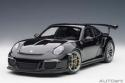 AUTOart 78164 PORSCHE 911(991) GT3 RS (GLOSS BLACK /SILVER WHEEL 1/18