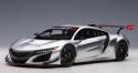 81897 AUTOart 1:18 Honda NSX GT3 2018 (Hyper Silver)