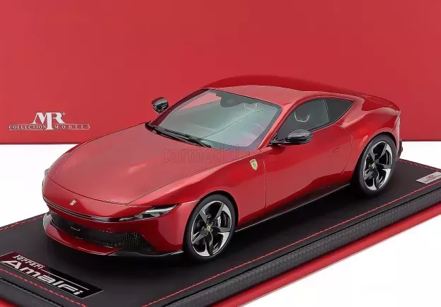 MR Models Ferrari Amalfi 2025 Con Vetrina With Showcase 1:18 FE046D