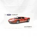 Auto Art 1/18 Ford GT 2004 Diecast Model Car Used with Box 73021