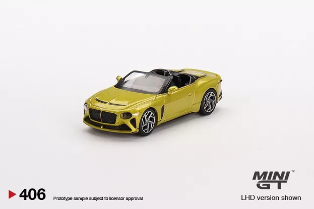 Mini-GT Bentley Mulliner Bacalar Cabriolet Lhd 2021 1:64 MGT00406-L